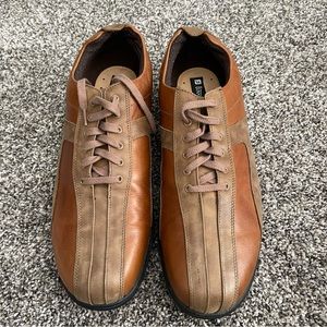 Footjoy FJ Impulse Brown Leather Golf Shoe